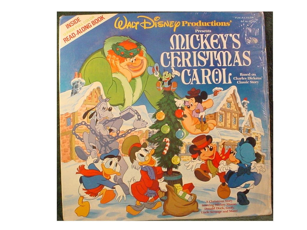 Disney Mickey's Christmas Carol - Classic Holiday Storybook for Kids | Perfect for Christmas Gifts, Storytime & Family Reading