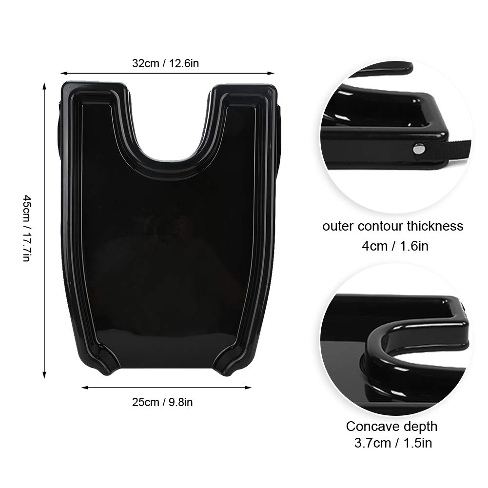 Portable Hair Washing Tray for Pregnant Women - Adjustable Shampoo Basin with Drain Hose, Home Salon Hair Care Tool (Black) | Perfect for Bedside Hair Wash, Post-Surgery Care & Elderly Bathing Assistance