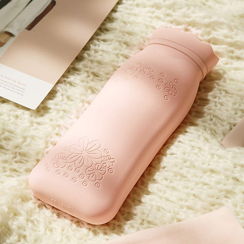 Premium Hot Water Bottle for Pain Relief - Reusable & Durable Hot Compress Bag for Stomach, Back & Muscle Therapy - Portable Heat Pad for Cramps, Period Pain & Cold Weather Comfort - Perfect for Home, Office & Travel Use