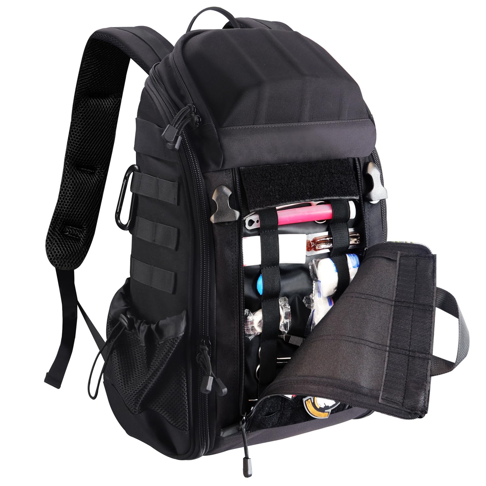 30L Tactical Military Backpack for Men - Waterproof Molle Rucksack with 15.6