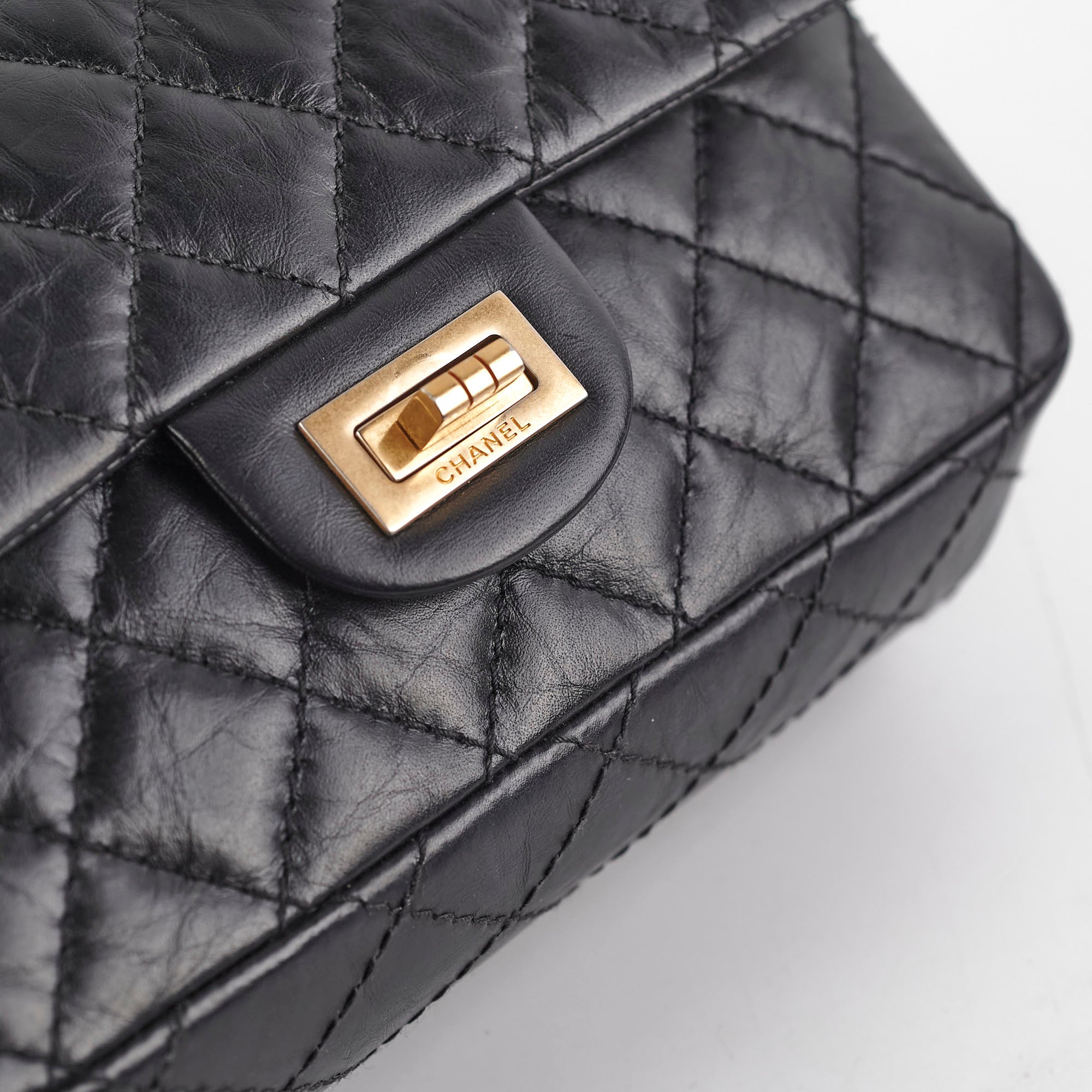 Chanel Mini Reissue 2.55 Classic Flap Bag in Black - Perfect for Evening Events, Date Nights & Luxury Fashion Collectors