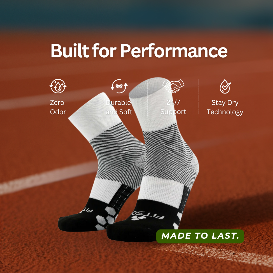 Ultimate Pro Trainer Socks 3 Pack - Moisture Wicking Athletic Socks for Men & Women - Perfect for Running, Gym Workouts & Sports Performance