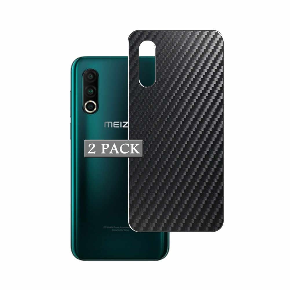 2-Pack Back Protector Film for Meizu 16s Pro - Black Skin Sticker (Not Tempered Glass) | Scratch-Resistant Protection for Smartphone Back Cover | Perfect for Daily Use, Travel & Outdoor Activities