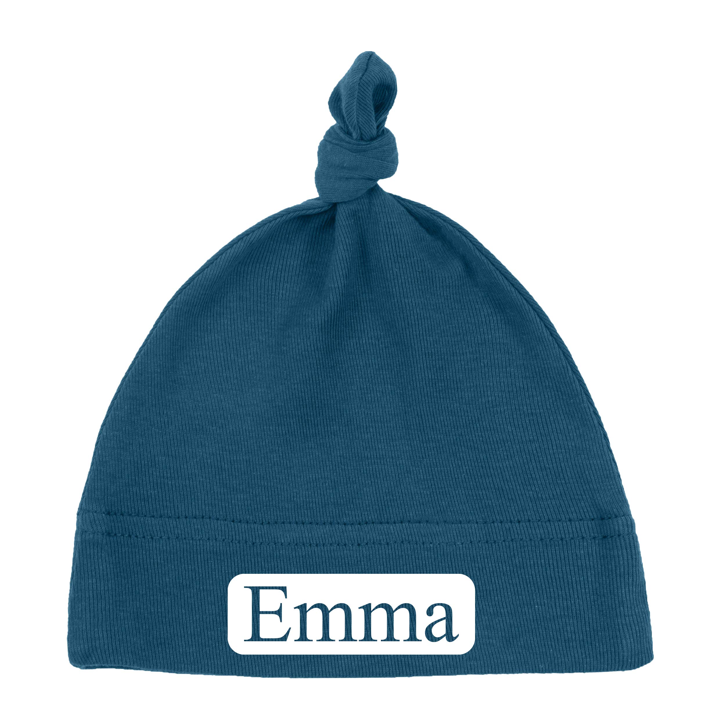 Personalized Baby Hats with Names - Soft & Warm Infant Hats for Boys & Girls - Custom Embroidered Newborn Hats for Winter, Photo Shoots, and Special Occasions