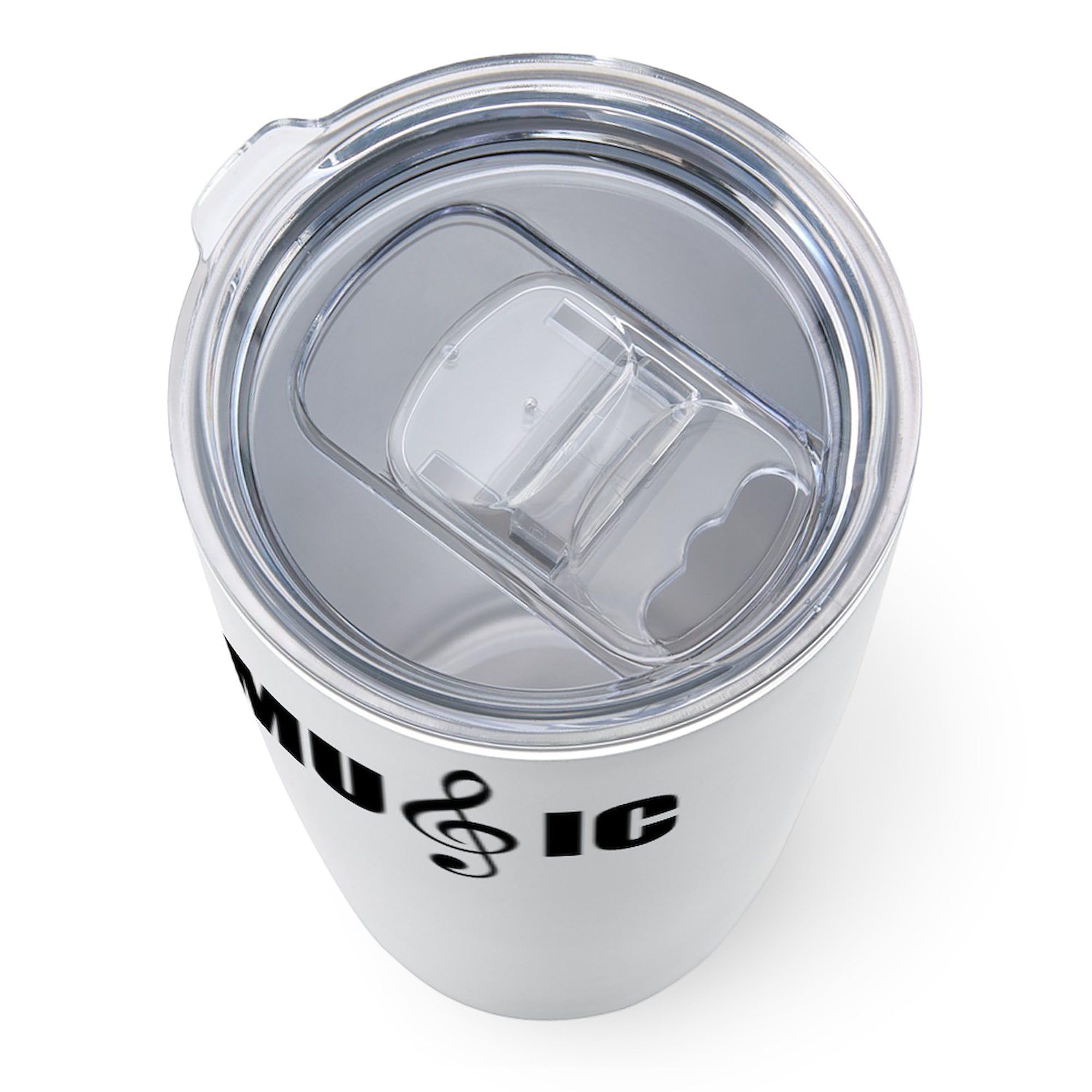 20 oz Insulated Stainless Steel Travel Coffee Mug - Music Themed Vacuum Tumbler for Hot & Cold Drinks | Perfect for Commuting, Office, Camping & Gifts