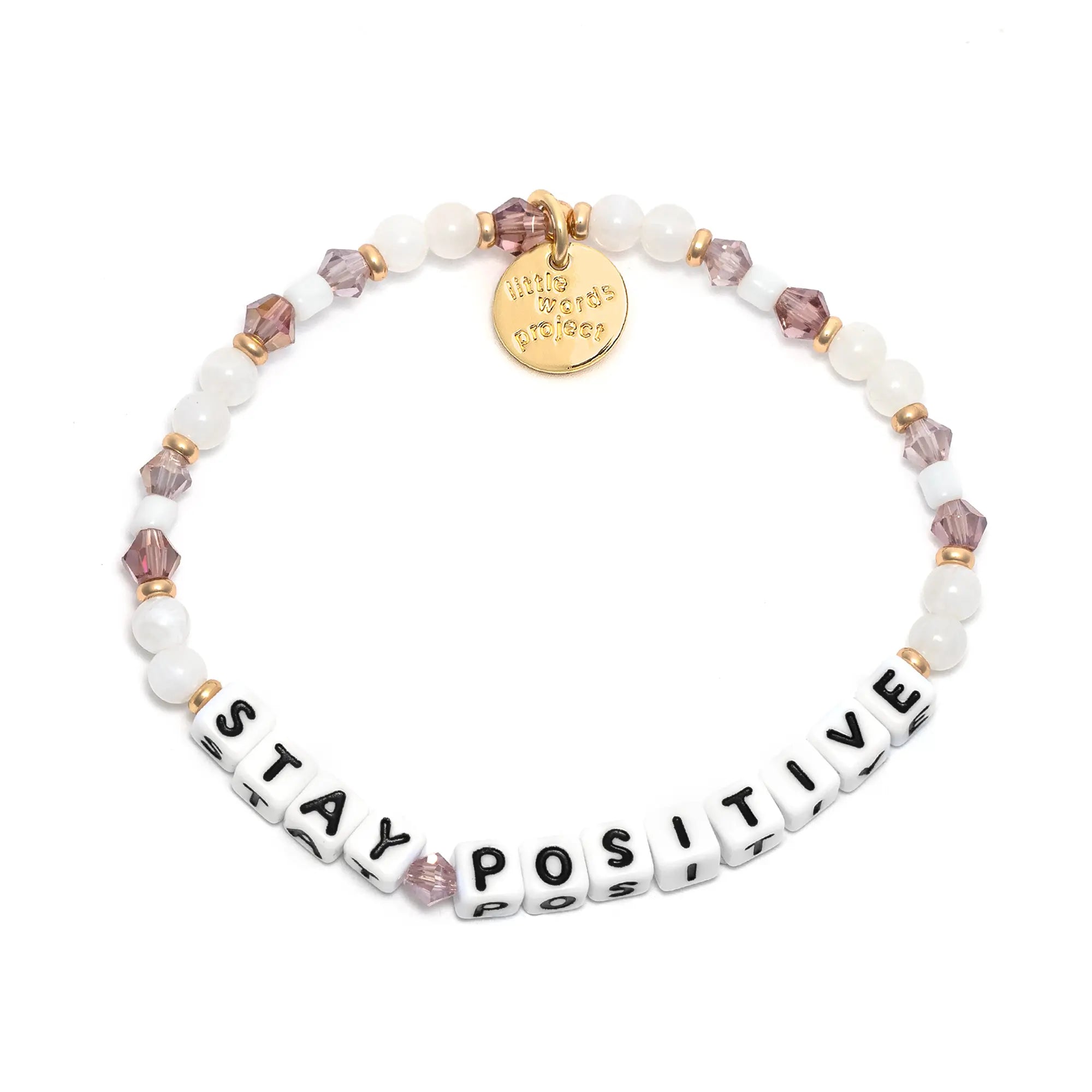 Stay Positive Raspberry Swirl T-Shirt - Soft Cotton Unisex Tee for Men & Women | Perfect for Casual Wear, Gym, and Everyday Outfits