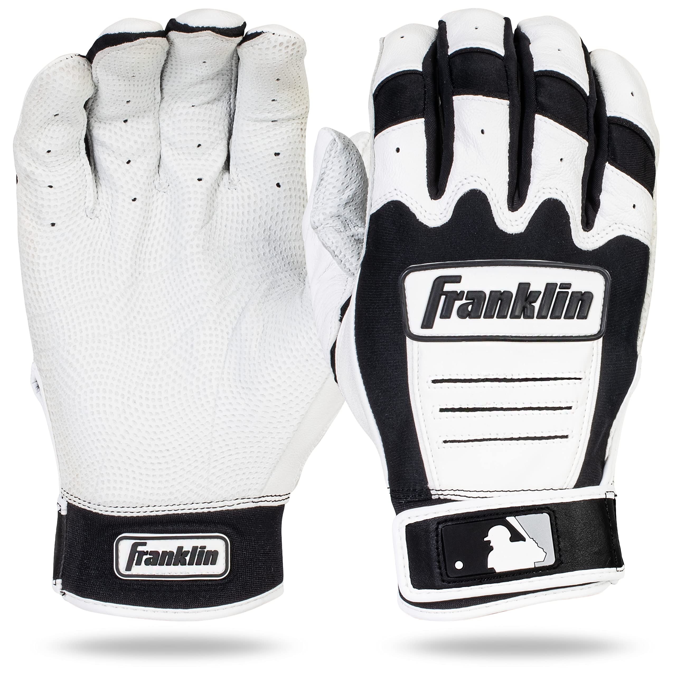 Franklin Sports MLB Baseball Batting Gloves - CFX Pro Adult & Youth Batting Gloves for Baseball & Softball - Multiple Sizes & Colors - Perfect for Training, Games & Practice