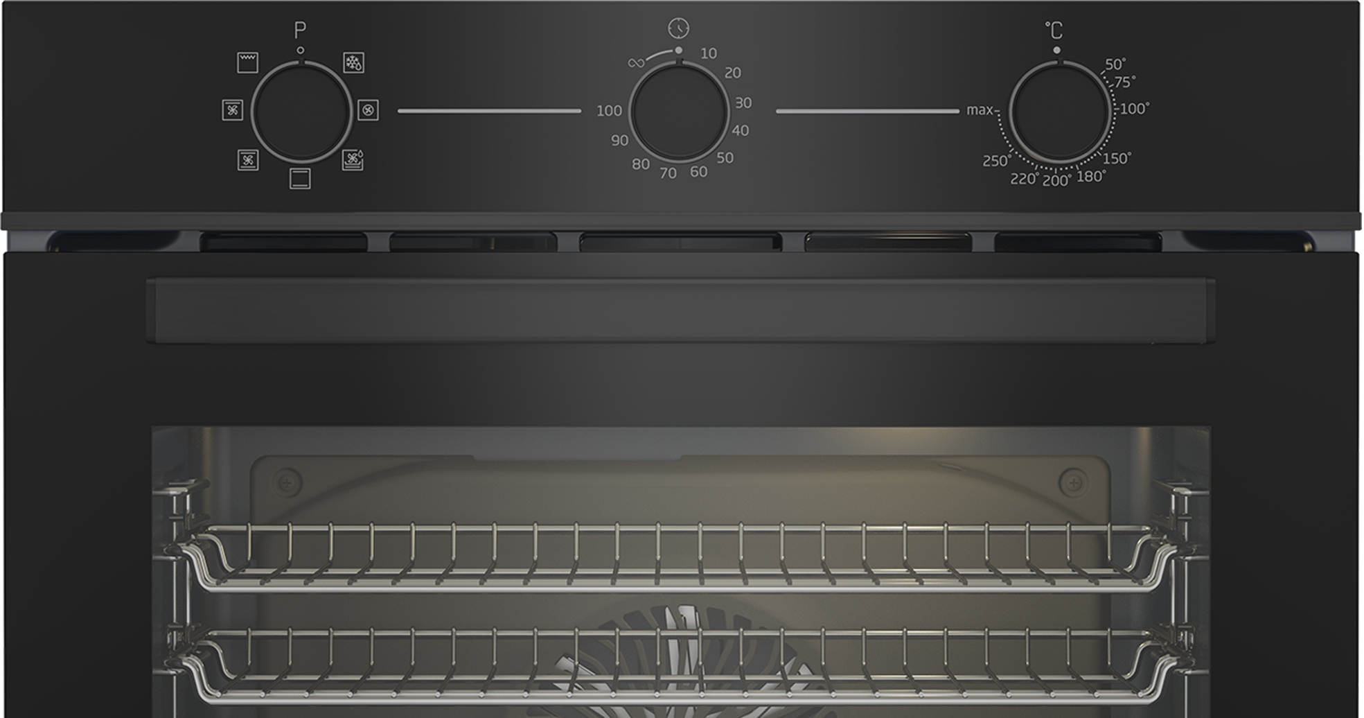 Beko BBO6850MDX 60cm Built-In Oven - Stainless Steel European Design | Perfect for Baking, Roasting & Cooking | Modern Kitchen Appliance for Home Chefs