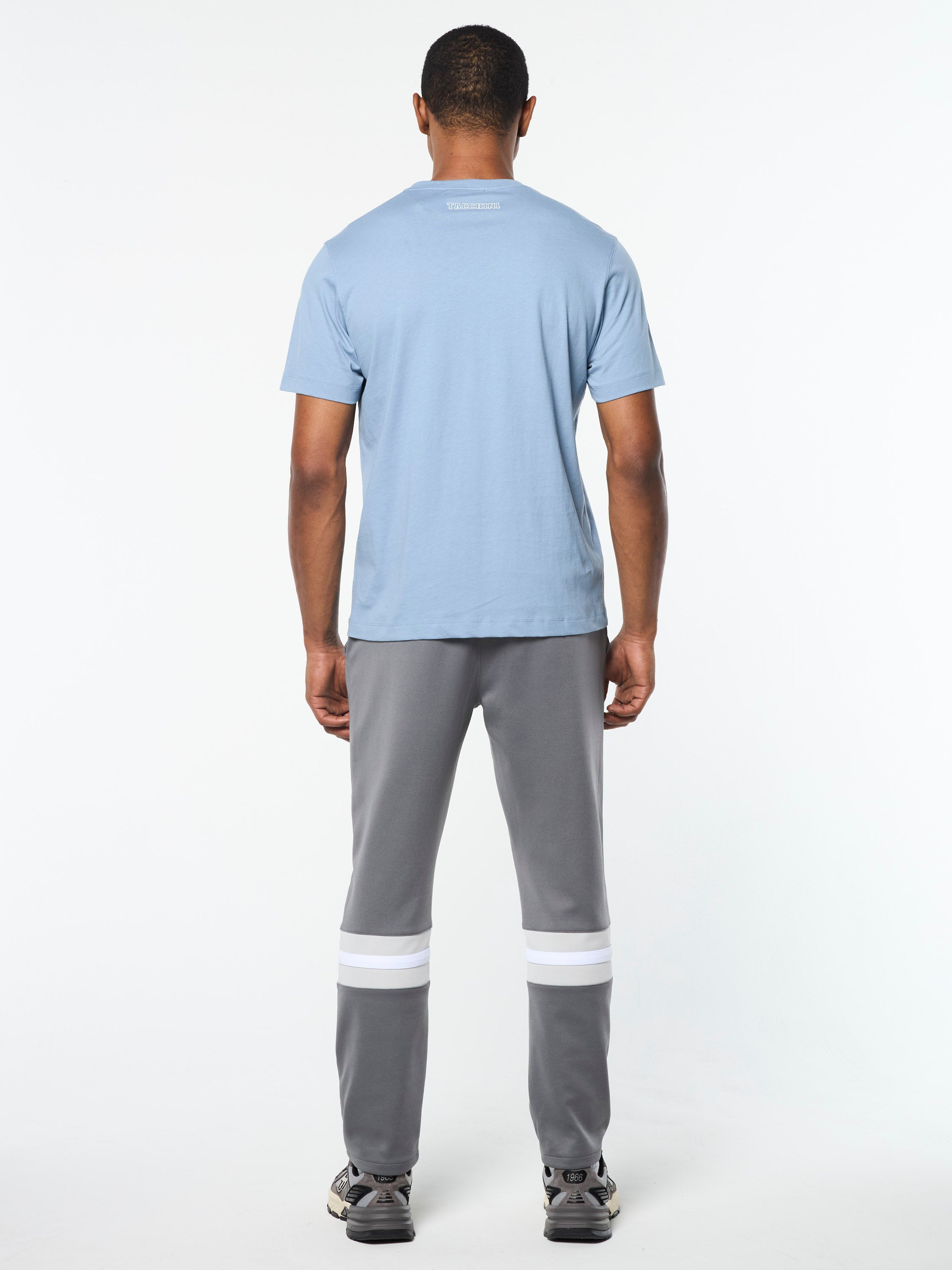 CIRO Faded Denim T-Shirt for Men - Vintage Washed Cotton Tee for Casual Wear & Street Style