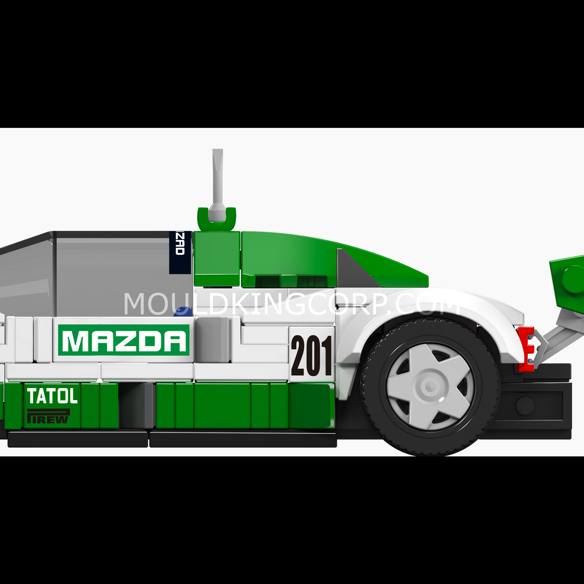 Mould King 27073 Race Car 787B Model Building Kit - 325 Piece Construction Set for Adults & Teens | Perfect for DIY Projects, Home Decoration & Collector Display