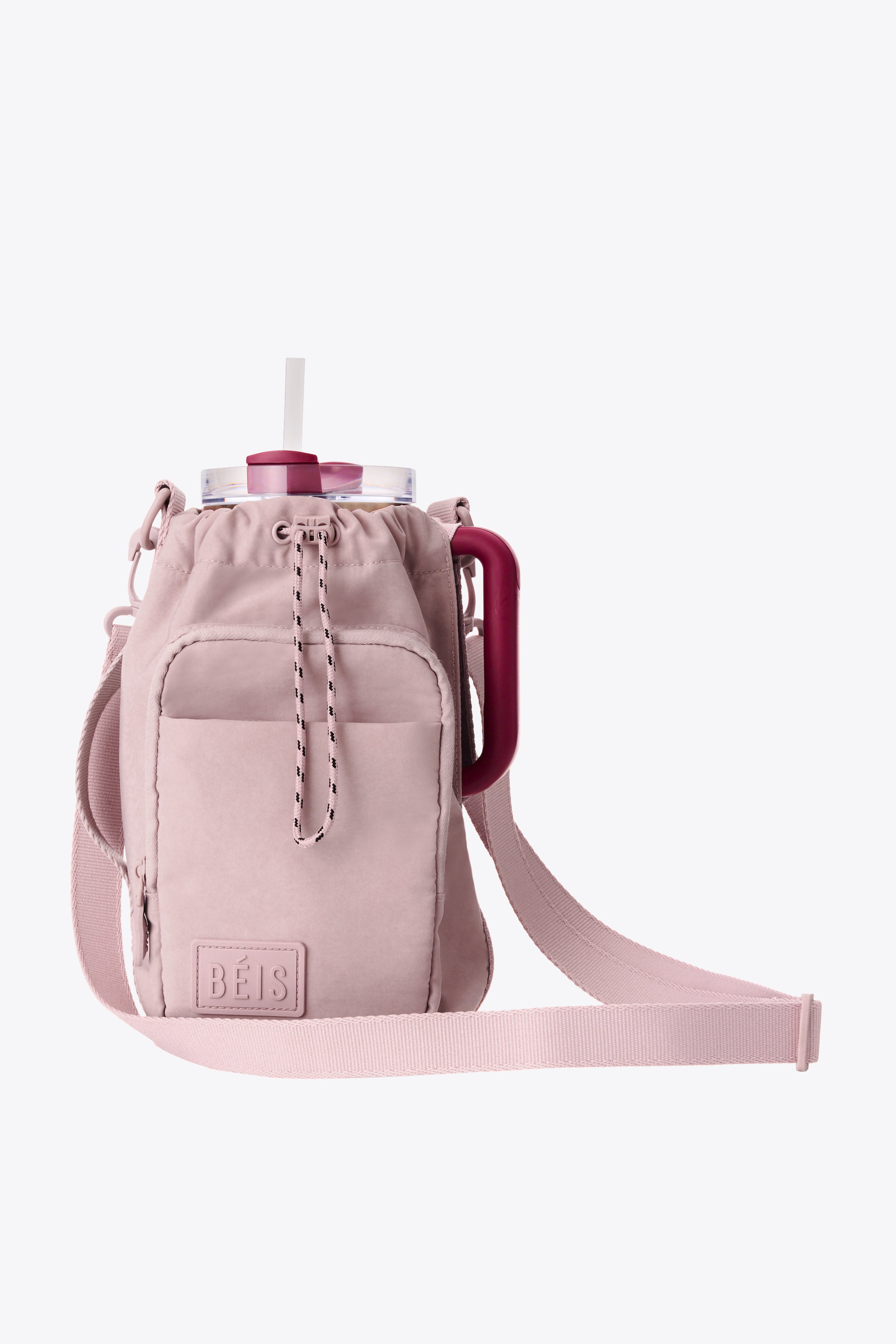 Magnetic Water Bottle Sling - Atlas Pink | Leak-Proof Hands-Free Hydration for Hiking, Gym & Outdoor Activities
