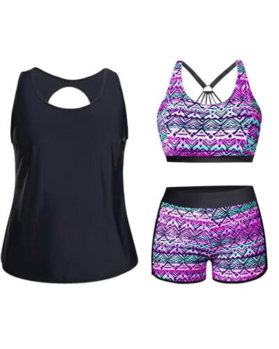 Black Purple Tribal