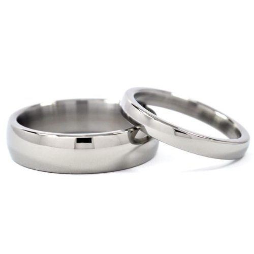 Premium Titanium Wedding Rings for Men & Women - Durable Matching Bands for Couples - Perfect for Anniversaries, Engagements & Everyday Wear