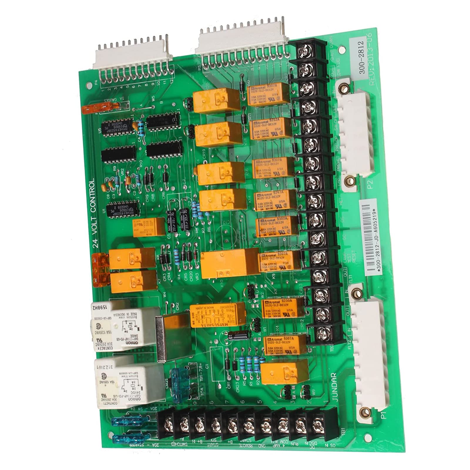 Onan 300-2812 Generator Control Board 24V with 12 LED Lights - Replacement Part for RV, Marine & Power Equipment