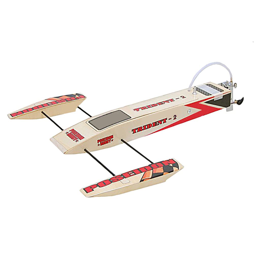 Lllunimon RC Boat Remote Control Outrigger Shrimp Boat - DIY Wooden Model Kit for Beginners & Adults | Perfect for Pond Racing, Collecting & STEM Learning