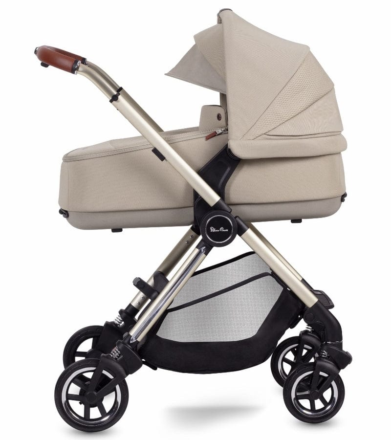 Silver Cross Dune Stroller with Compact Bassinet - Lightweight Travel Stroller for Newborns & Toddlers - Perfect for City Walks, Shopping & Air Travel