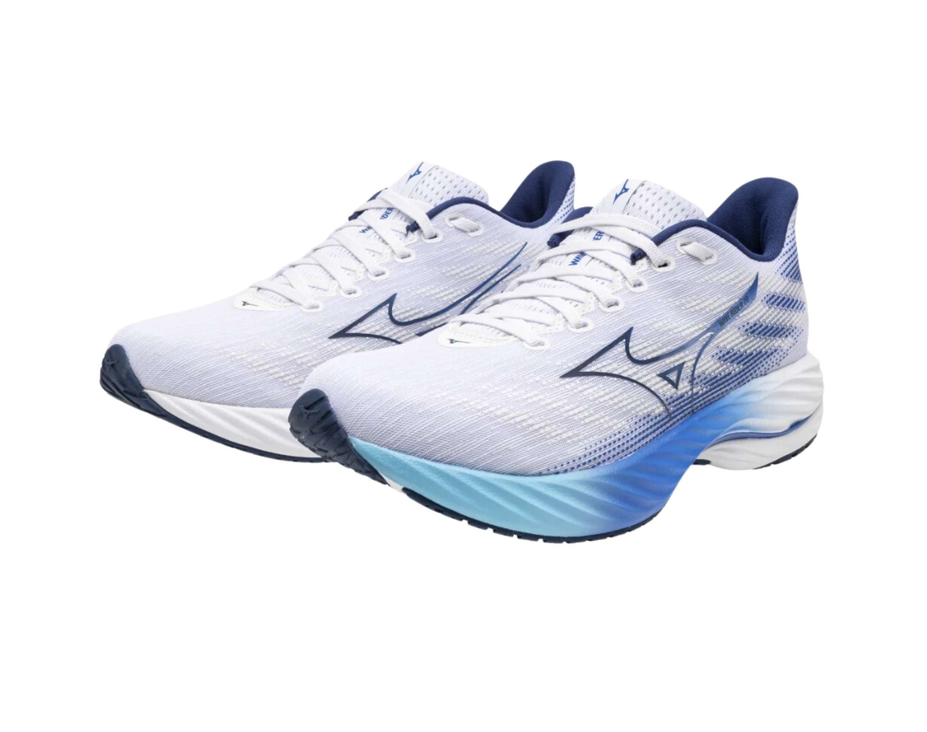 Mizuno Wave Rider 28 Men's Running Shoes - Lightweight Cushioned for Long Distance & Training - Perfect for Road Running, Jogging & Gym Workouts