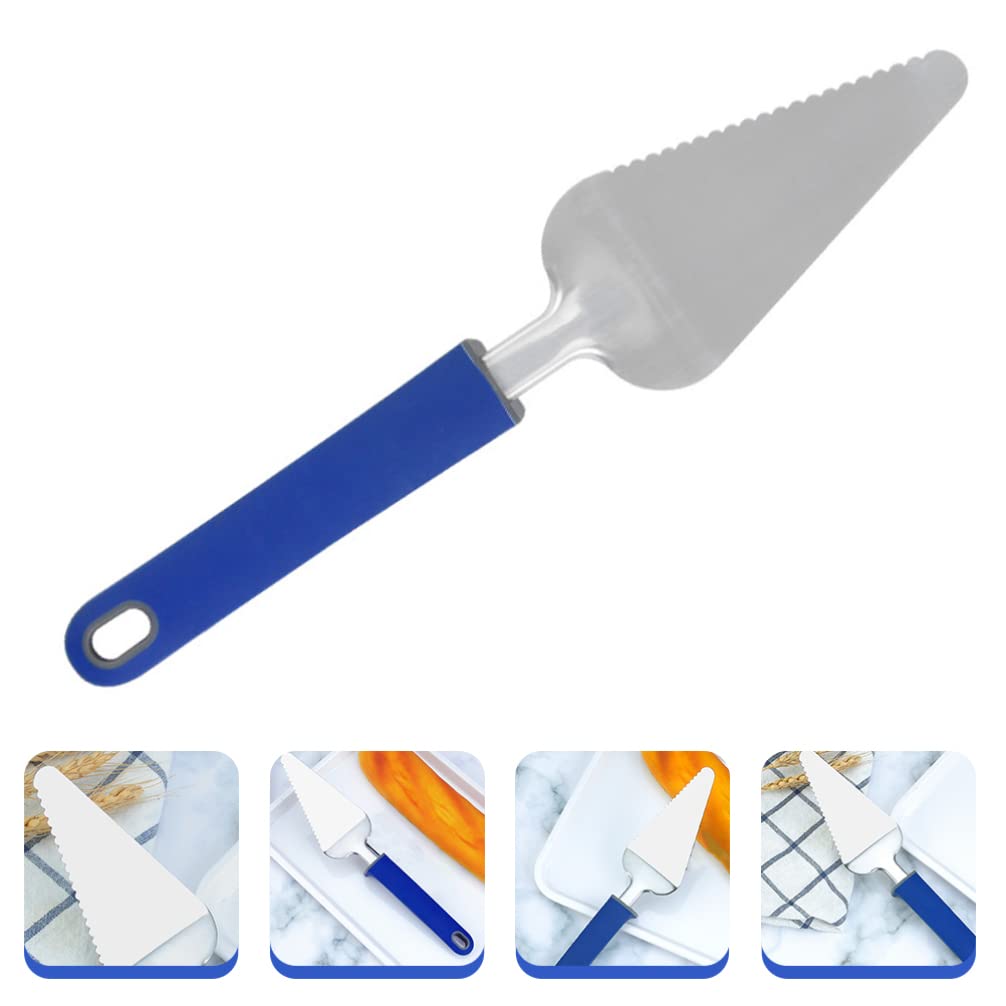 SOLUSTRE Pizza Cake Shovel - Stainless Steel Pizza Cutter & Server, Dessert Slicer & Icing Spatula for Cakes, Cheese, BBQ - Perfect for Weddings, Parties & Kitchen Use