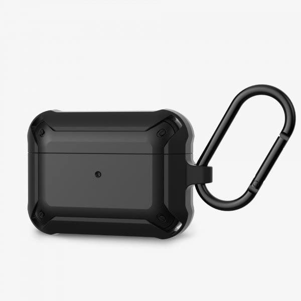 AirPods Pro Case Black - Durable Protection for Travel & Gym