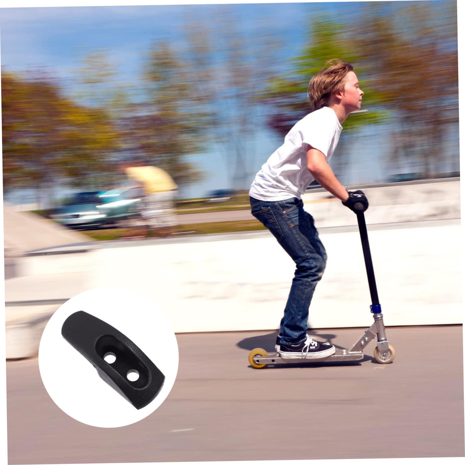VOSAREA Electric Scooter Front Hook Pulley Accessories - Durable Scooter Parts & Fittings for Enhanced Performance | Perfect for Commuting, Urban Travel & Last-Mile Transportation