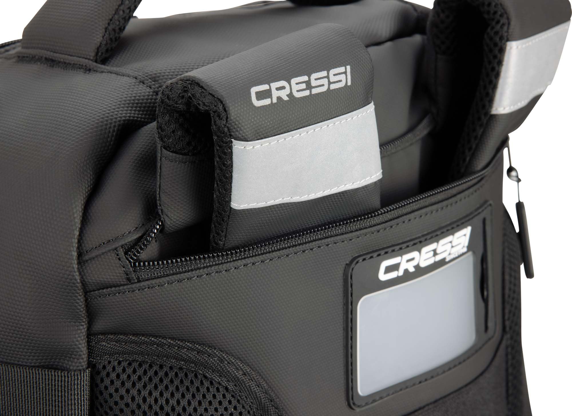 Cressi 40L Waterproof Scuba Diving Backpack - Lightweight Travel Gear for Snorkeling, Beach Trips & Outdoor Adventures
