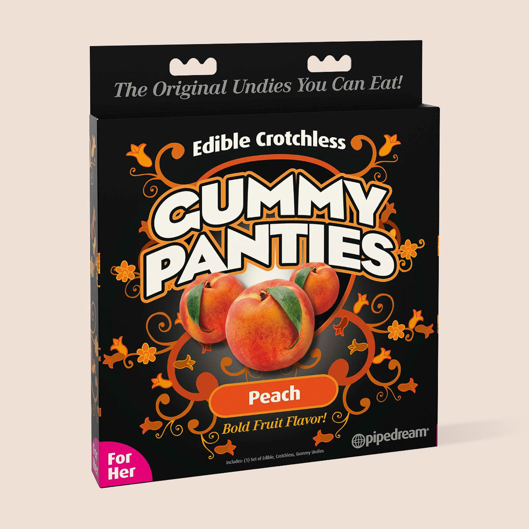 Original Edible Crotchless Gummy Panties® - Sweet & Playful Adult Novelty Candy Underwear for Couples (Perfect for Bachelorette Parties, Valentines Gifts & Romantic Nights)
