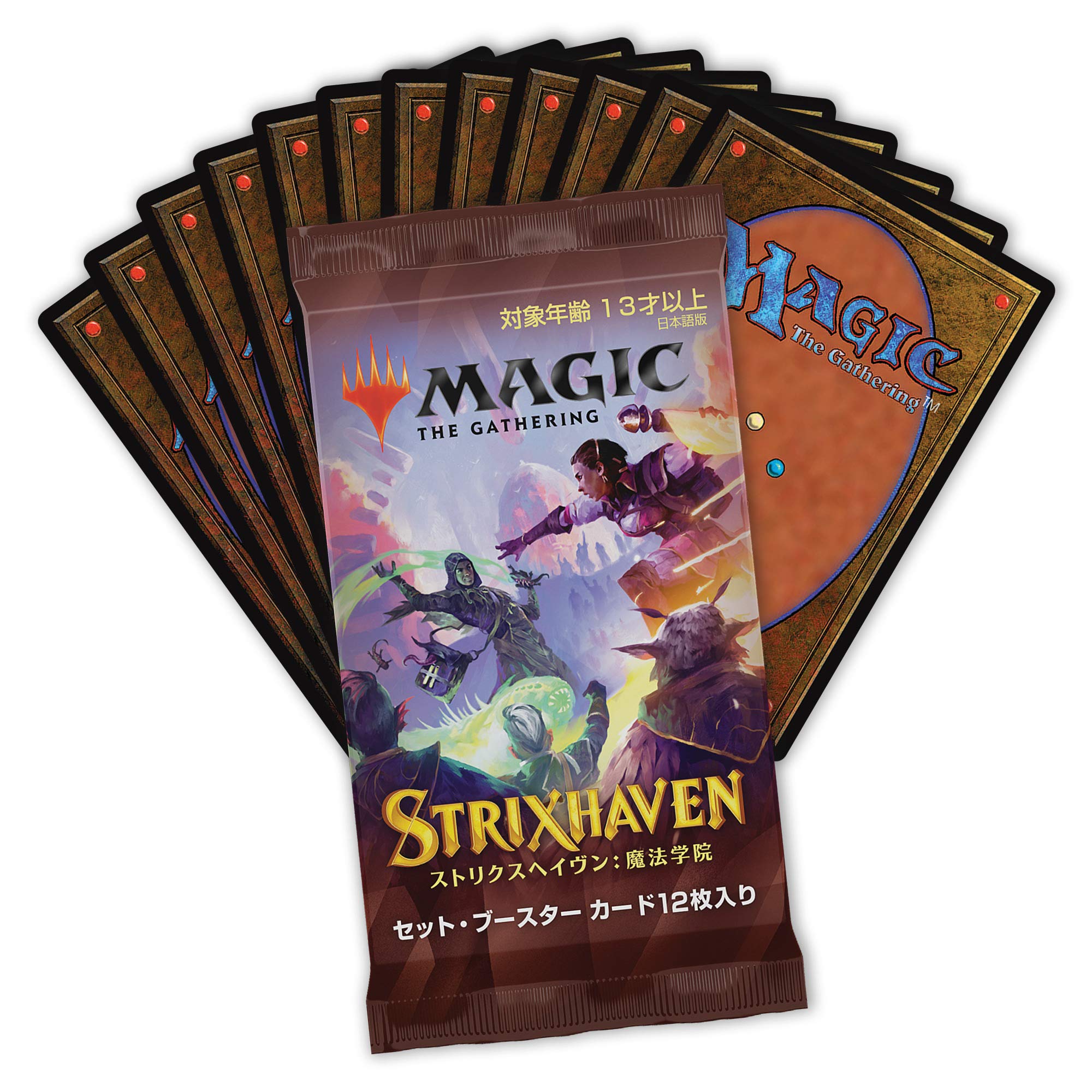 Magic: The Gathering Strixhaven Japanese Set Booster Box - 30 Packs (360 Cards) | MTG Collectible Trading Card Game | Perfect for Deck Building & Tournaments
