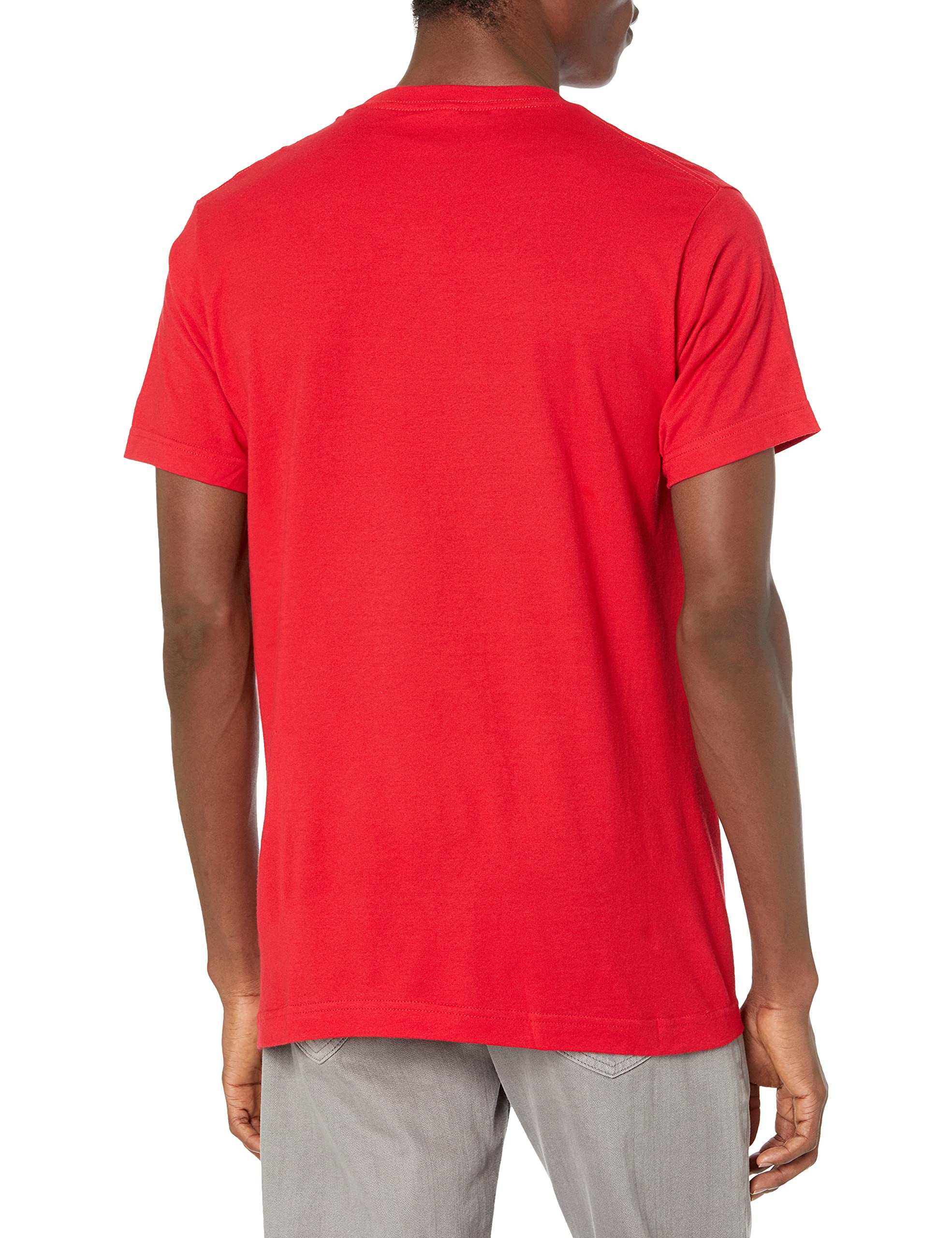 Official Red Hot Chili Peppers Men's Black T-Shirt with Red Asterisk Design | Band Merchandise for Concerts & Casual Wear