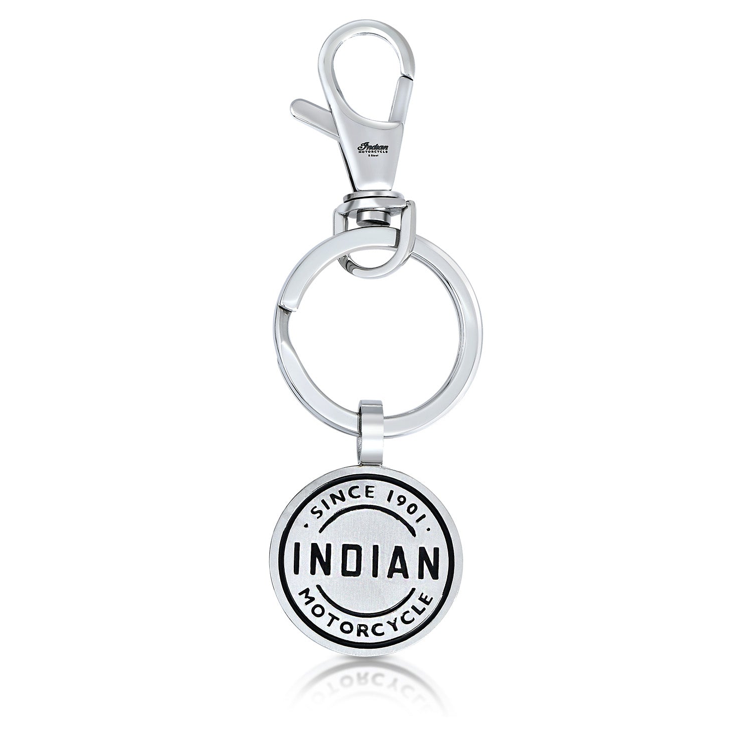 Classic Circle Keychain - Durable Metal Key Ring for Home, Office & Travel - Perfect for Keys, ID Cards & Small Accessories