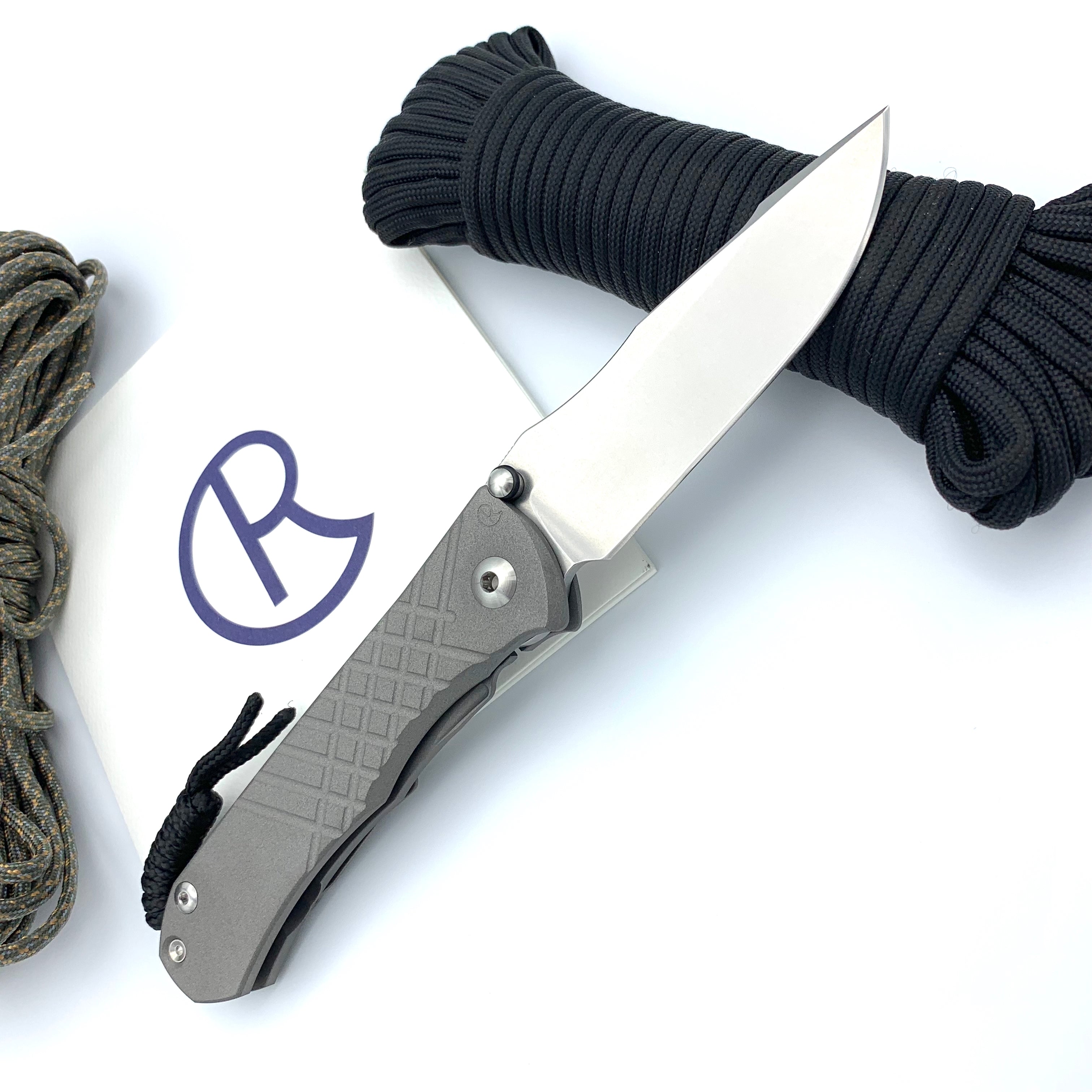 Chris Reeve Umnumzaan Left Hand Plain Drop Point Folding Knife - Premium EDC Tactical Knife for Outdoor Camping, Hunting & Survival Gear