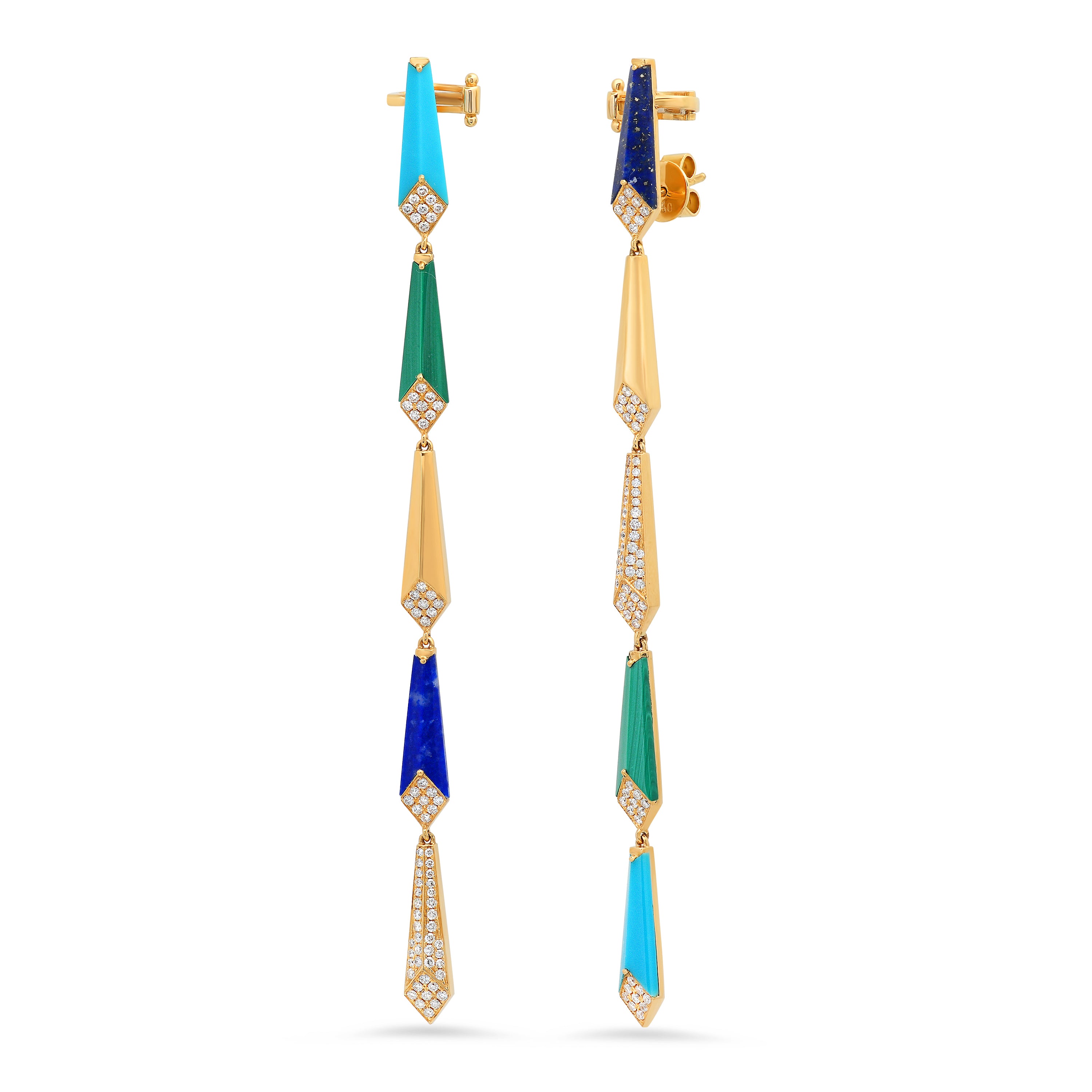 Elegant Feather Long Earrings for Women - Boho Chic Dangle Earrings for Parties, Weddings & Everyday Wear