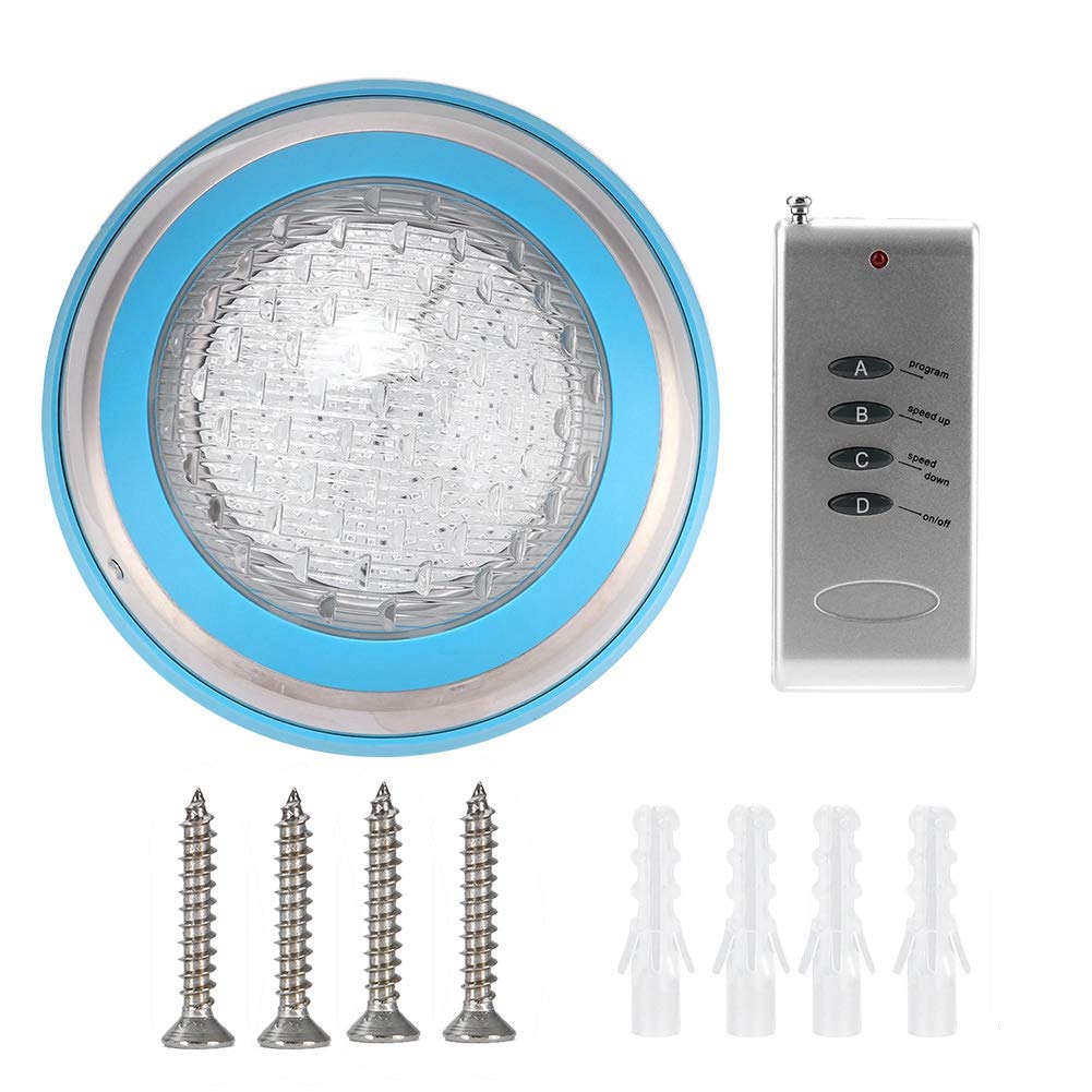 Nofaner Submersible LED Lights for Pool - 35W 360LED RGB Waterproof Underwater Light with Remote Control | AC12V Multicolor Lighting for Spa, Aquarium, Pond & Vase Base | Perfect for Night Swimming, Landscape Decoration & Water Feature Illumination