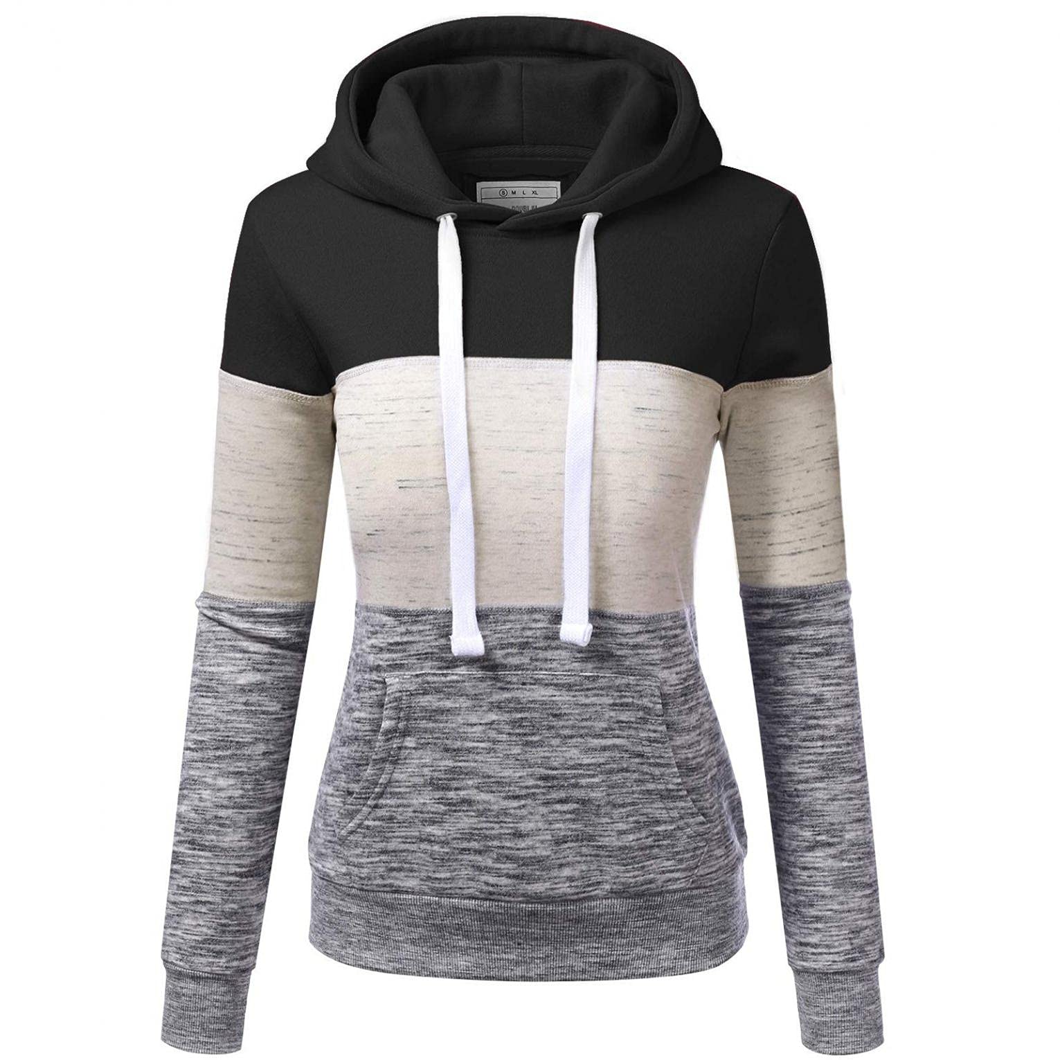 Women's Hoodies Pullover - Soft Fleece Sweatshirt with Drawstring for Casual Wear & Outdoor Activities | Cozy Winter Jumper & Lounge Tops for Women