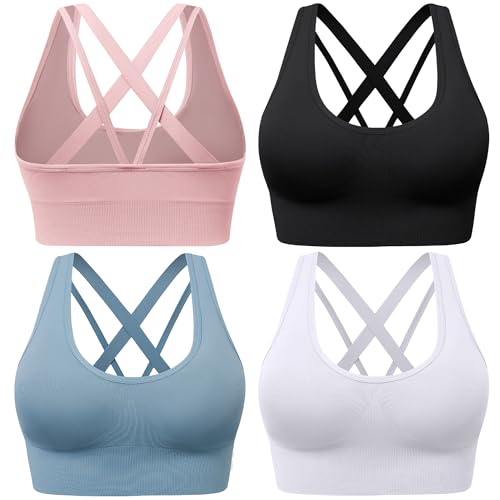Style-b Black White Pink Blue 4 Pack