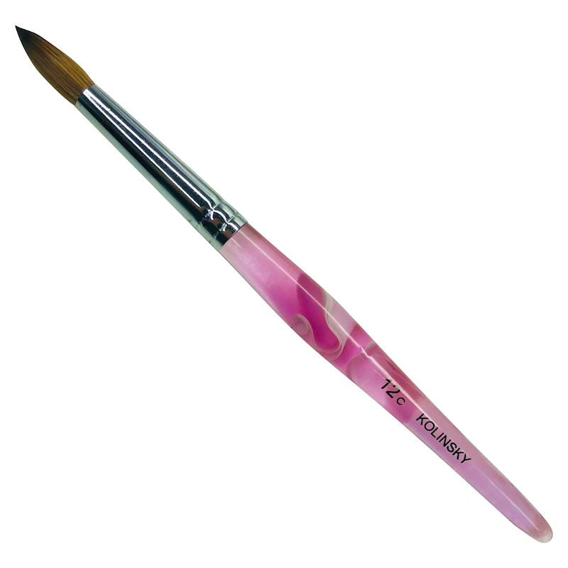 Premium Round Kolinsky Acrylic Paint Brush Set - Professional Artist Paintbrushes for Oil, Watercolor & Acrylic Painting - Perfect for Canvas, Wood & DIY Art Projects