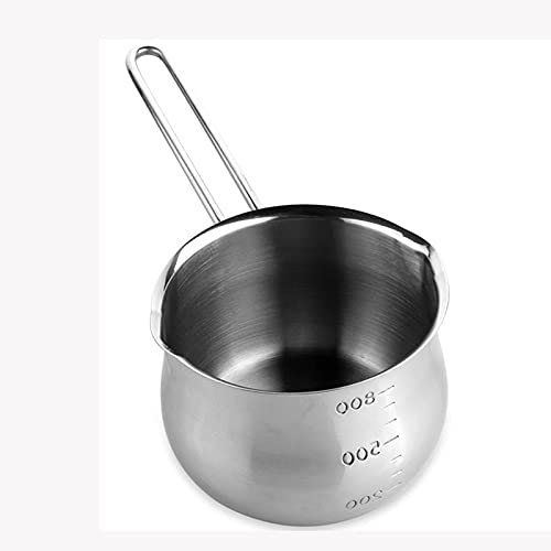 Non-Stick Baby Food Pan - Small Saucepan for Melting Butter, Chocolate, Cheese & Milk with Pour Spouts | Perfect for Infant Meals, Baking & Cooking