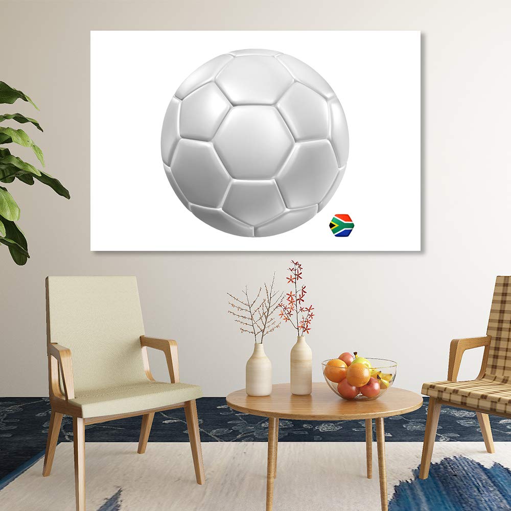 Sports Canvas Wall Art - 32x48 Inches Framed Prints, Modern Home Decor for Bedroom & Living Room | Perfect for Game Rooms, Man Caves & Sports Themed Spaces