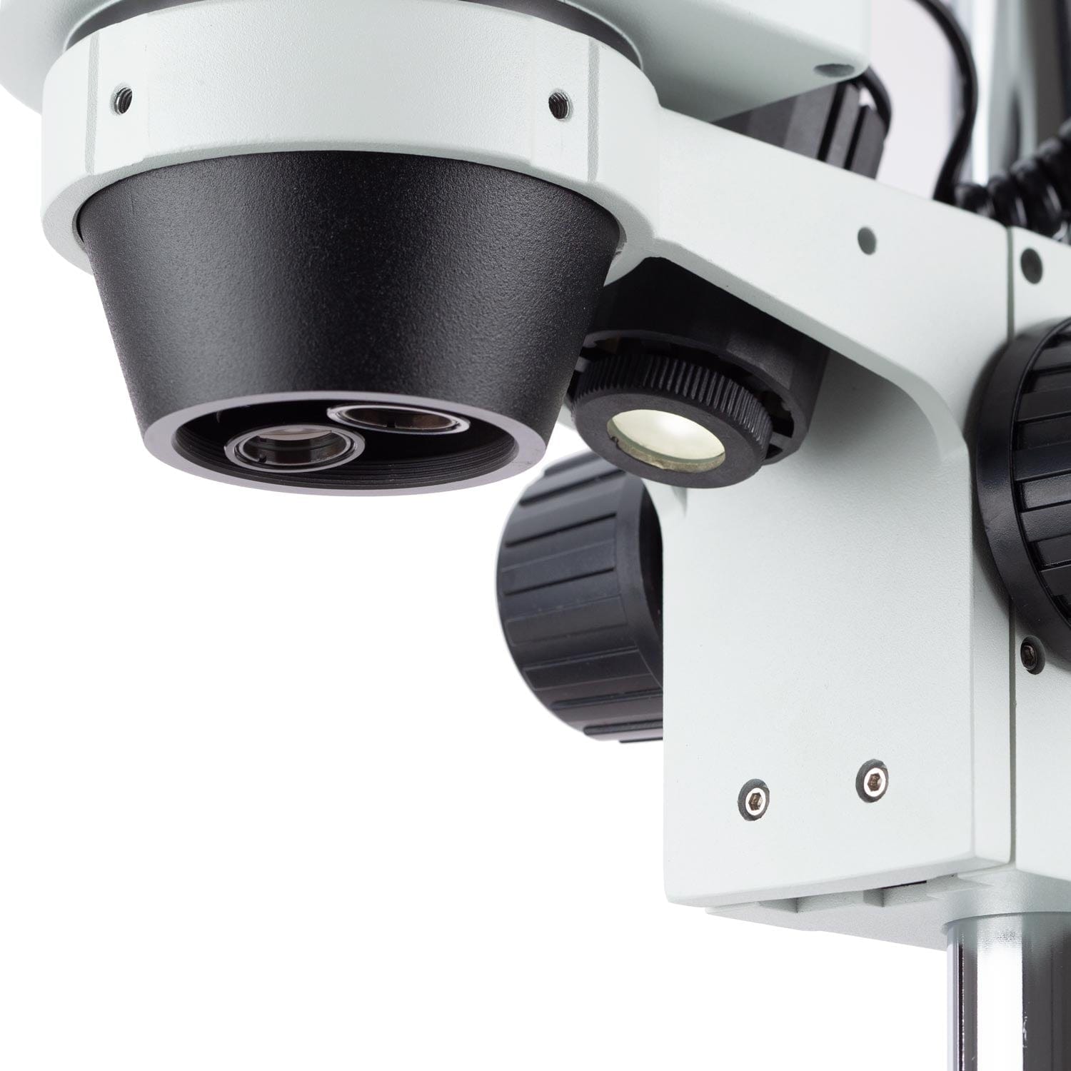 Amscope SM-2TZZ LED Trinocular Stereo Microscope with 3.5X-180X Zoom & 5MP USB3 Camera - Perfect for Electronics Repair, Jewelry Inspection, and Scientific Research