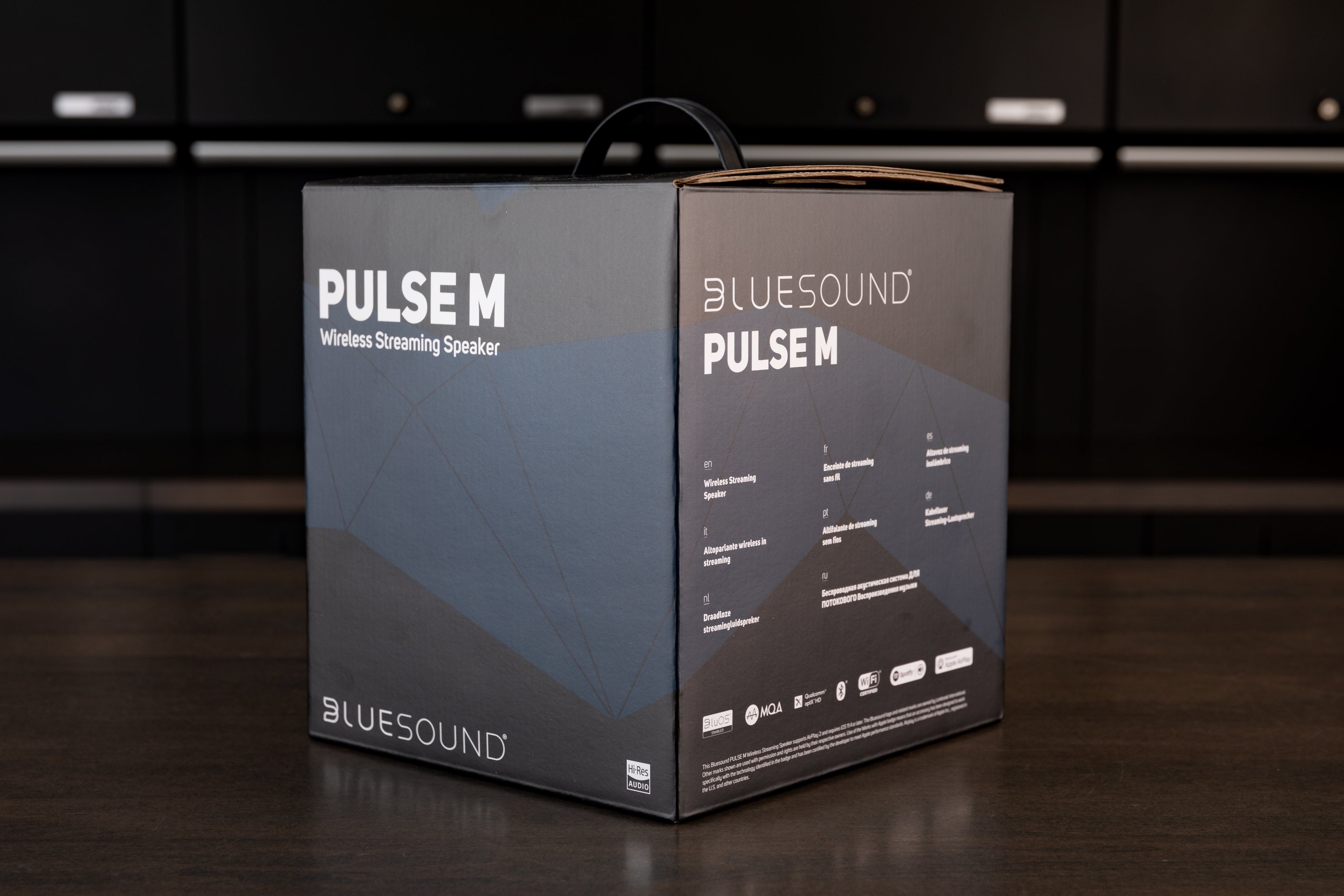 Bluesound PULSE M Compact Wireless Streaming Speaker - High-Quality Audio for Home, Office & Outdoor Use | Perfect for Music Lovers & Audiophiles