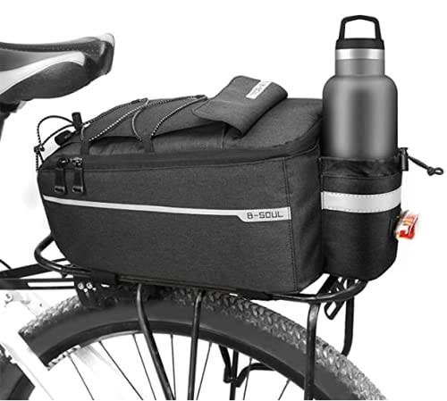 YChoice365 Bike Rear Rack Bag - Waterproof Large Capacity Bicycle Trunk Bag with Adjustable Shoulder Strap | Perfect for Commuting, Touring & Outdoor Cycling Accessories