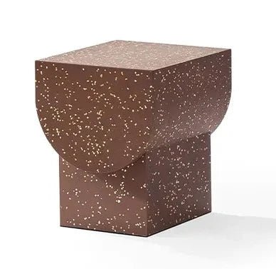 Modern Zattere Stool by Cimento® - Durable Concrete Bar Stool for Kitchen, Patio & Outdoor Dining - Industrial Style Home Decor