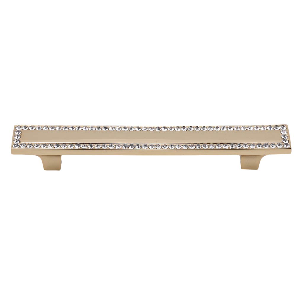 Crystal Rhinestone Drawer Pull Handles - Elegant Cabinet Knobs for Dresser, Kitchen & Furniture (Set of 1) - Perfect for Home Decor & DIY Upgrades