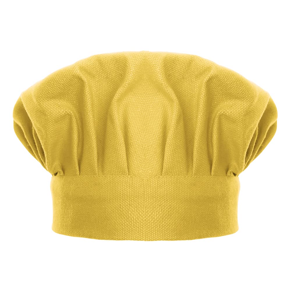 TopTie Adjustable Chef Hat for Kids & Adults - 100% Cotton Elastic Kitchen Cooking Baking Hat for Professional Chefs & Home Cooks | Perfect for Restaurants, Culinary Classes & Baking Parties