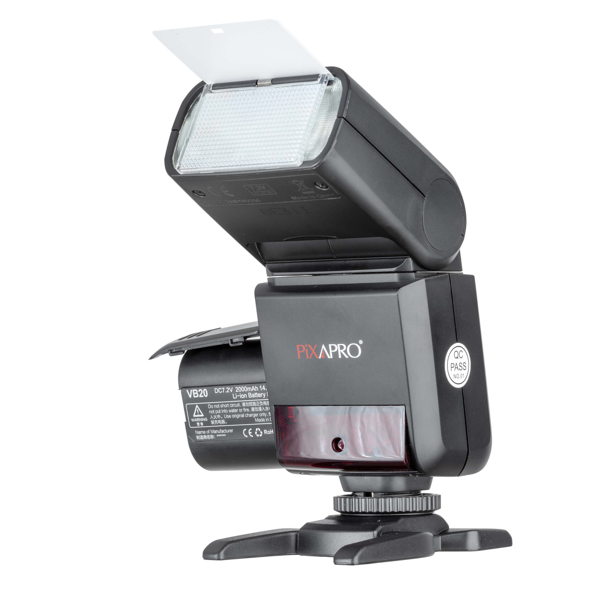 Ving V350 Li-Ion TTL & HSS Speedlite Flash - Rechargeable Battery & Hot Shoe Mount for Canon/Nikon/Sony DSLR Cameras - Perfect for Portrait, Wedding & Studio Photography