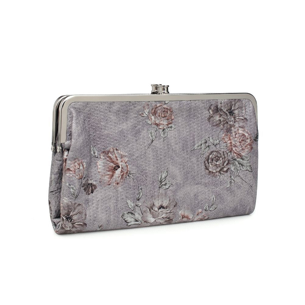 Sandra Floral Wallet for Women - Stylish and Compact RFID Blocking Leather Wallet - Perfect for Everyday Use, Travel, and Gift Giving