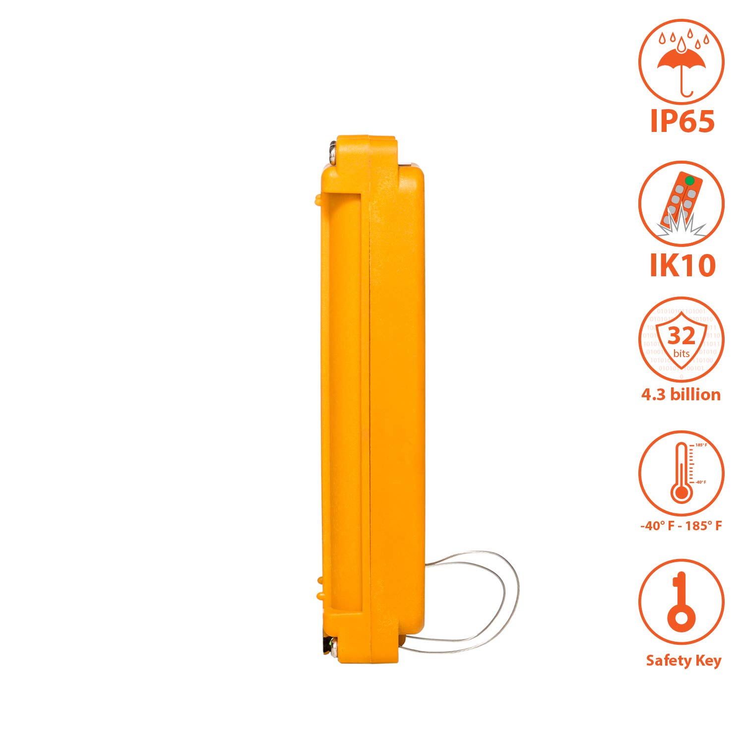 Prowinch 2 Channel 2 Speed Wireless Remote Control Switch - Multi Voltage 65V-440V AC - for Industrial Equipment, Hoists, Cranes & Motors