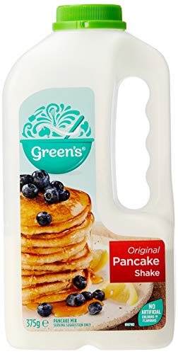 Organic Greens Pancake Shaker 375g - Superfood Powder for Smoothies, Baking & Healthy Breakfast - Vegan, Gluten-Free, Nutrient-Rich Supplement for Active Lifestyles