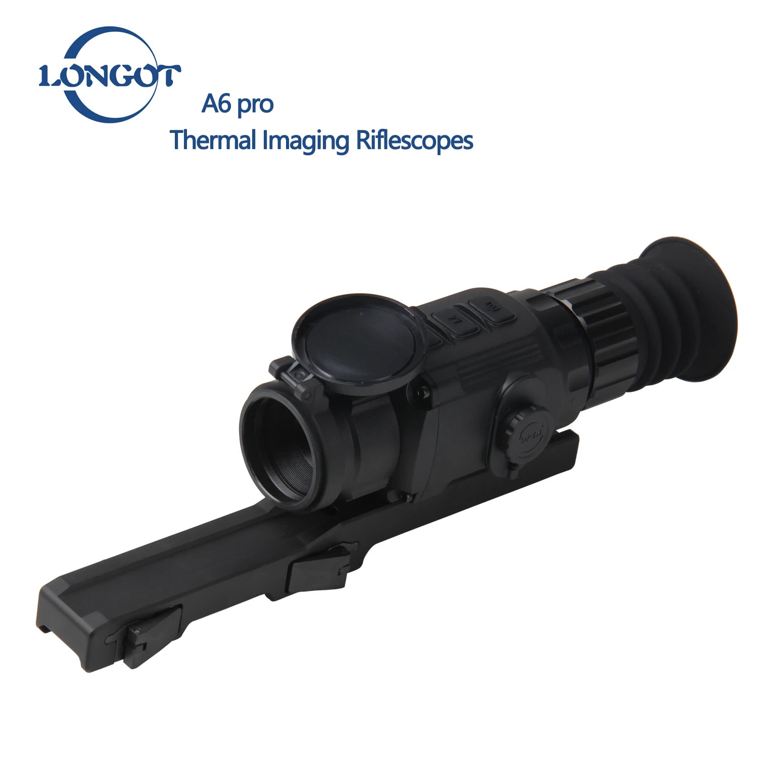 LONGOT A6 PRO Thermal Imaging Riflescope - Hunting Rifle Scope with Night Vision & Sight Imager Camera for Outdoor Hunting, Wildlife Observation, and Nighttime Security Surveillance