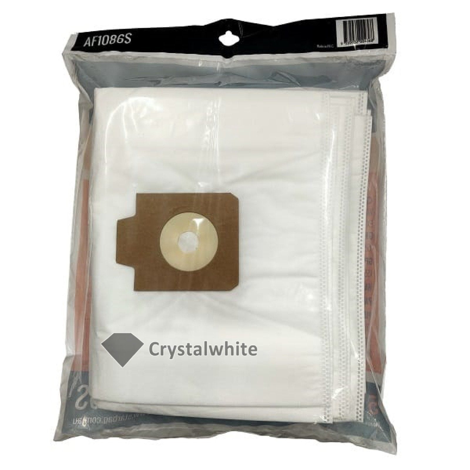 Starbags AF1086S Synthetic Vacuum Cleaner Bags - Compatible with Major Vacuum Brands | Dust & Allergen Protection | Ideal for Home Cleaning & Pet Hair Removal