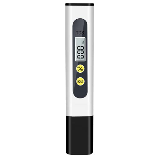 Premium Digital LCD TDS Water Quality Tester - Accurate PPM/EC/Temperature Measurement for Drinking Water, Aquariums, Hydroponics & Home Water Filtration Systems